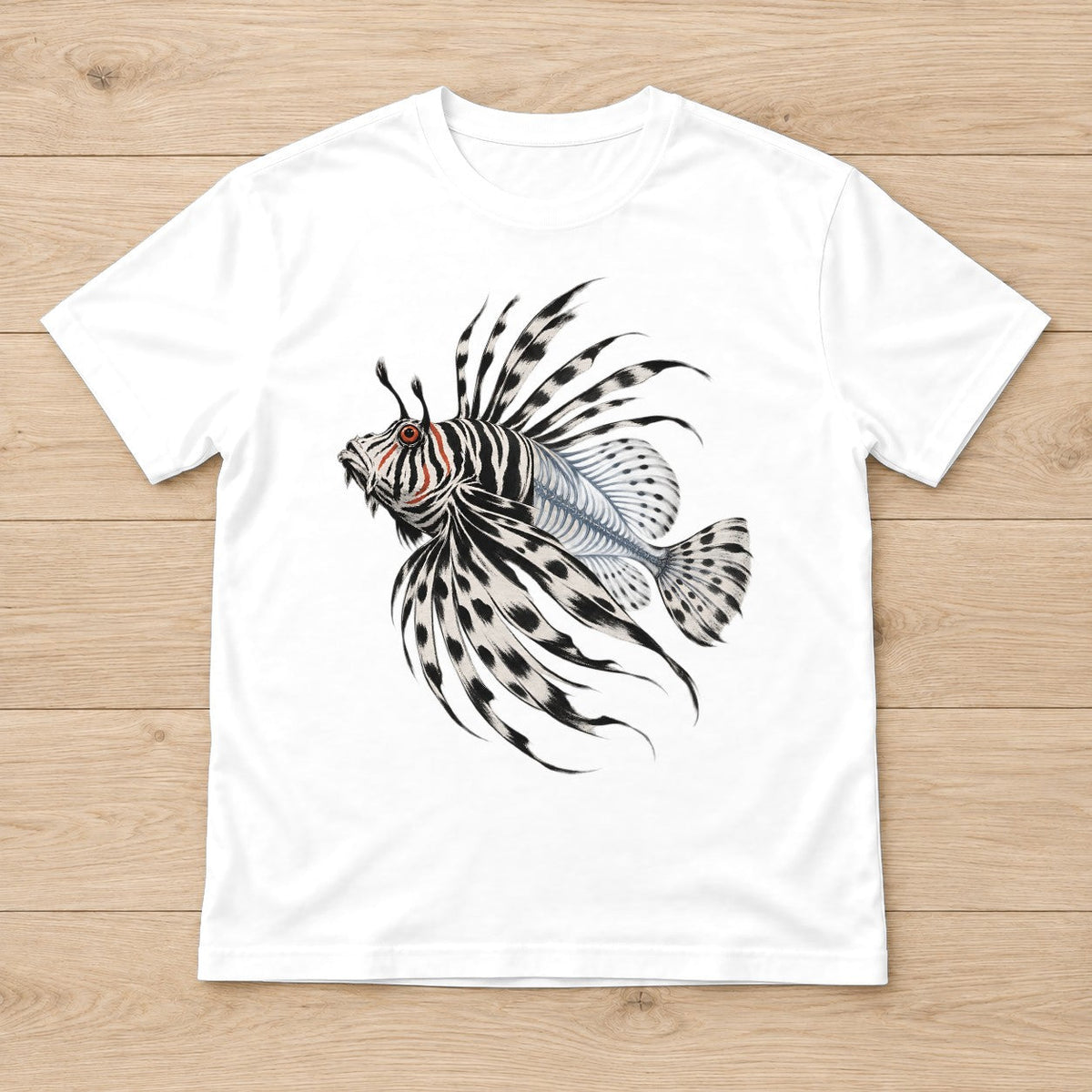 Sumi-e Lionfish