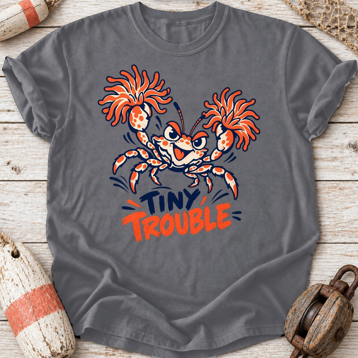 Tiny Trouble Crab