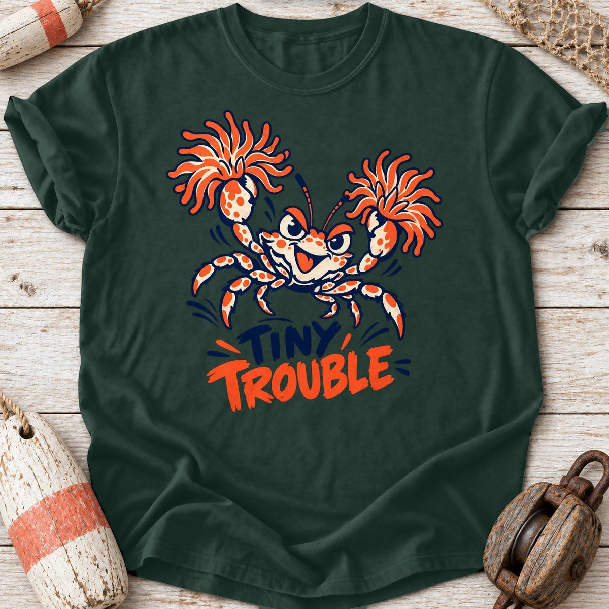 Tiny Trouble Crab