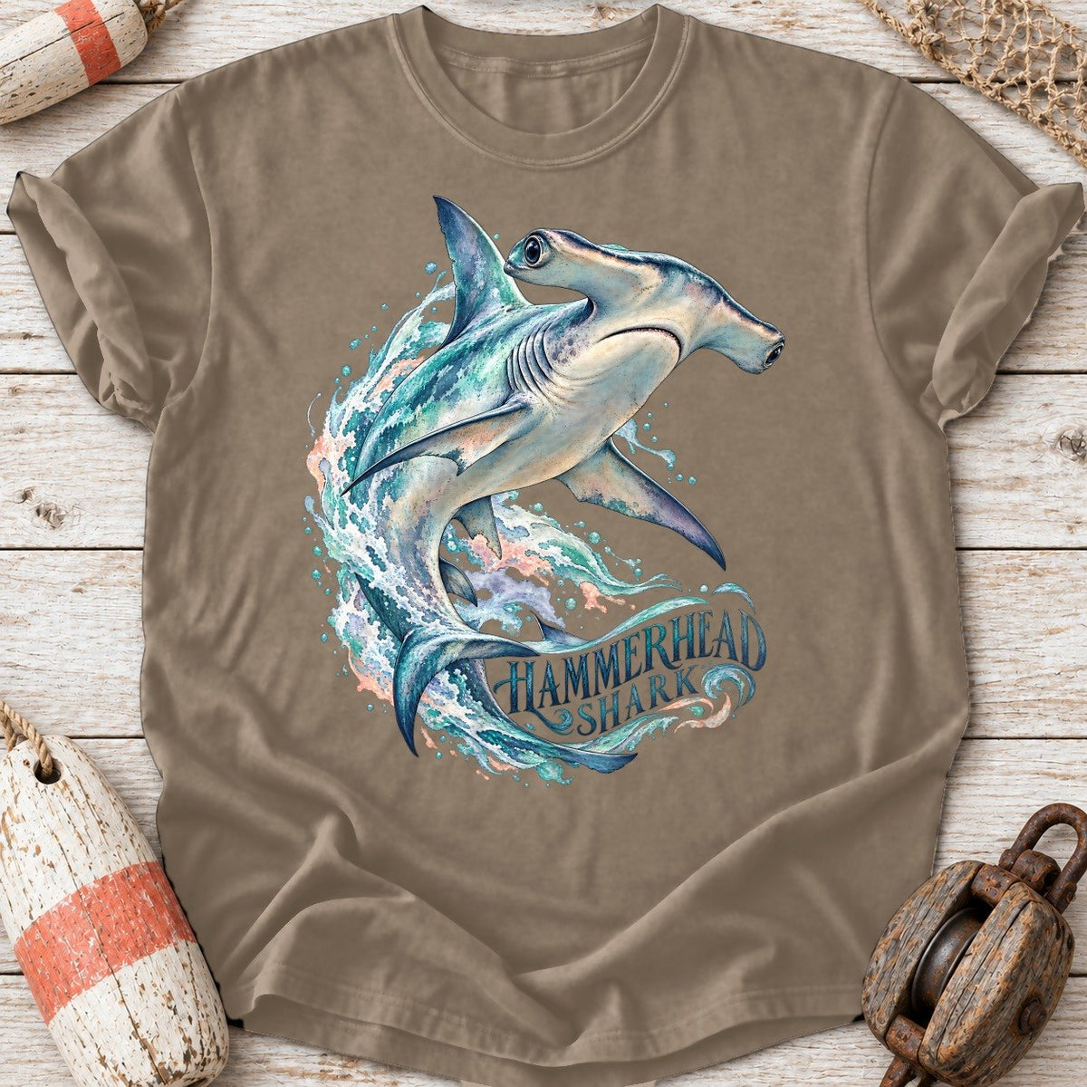 Watercolor Hammerhead
