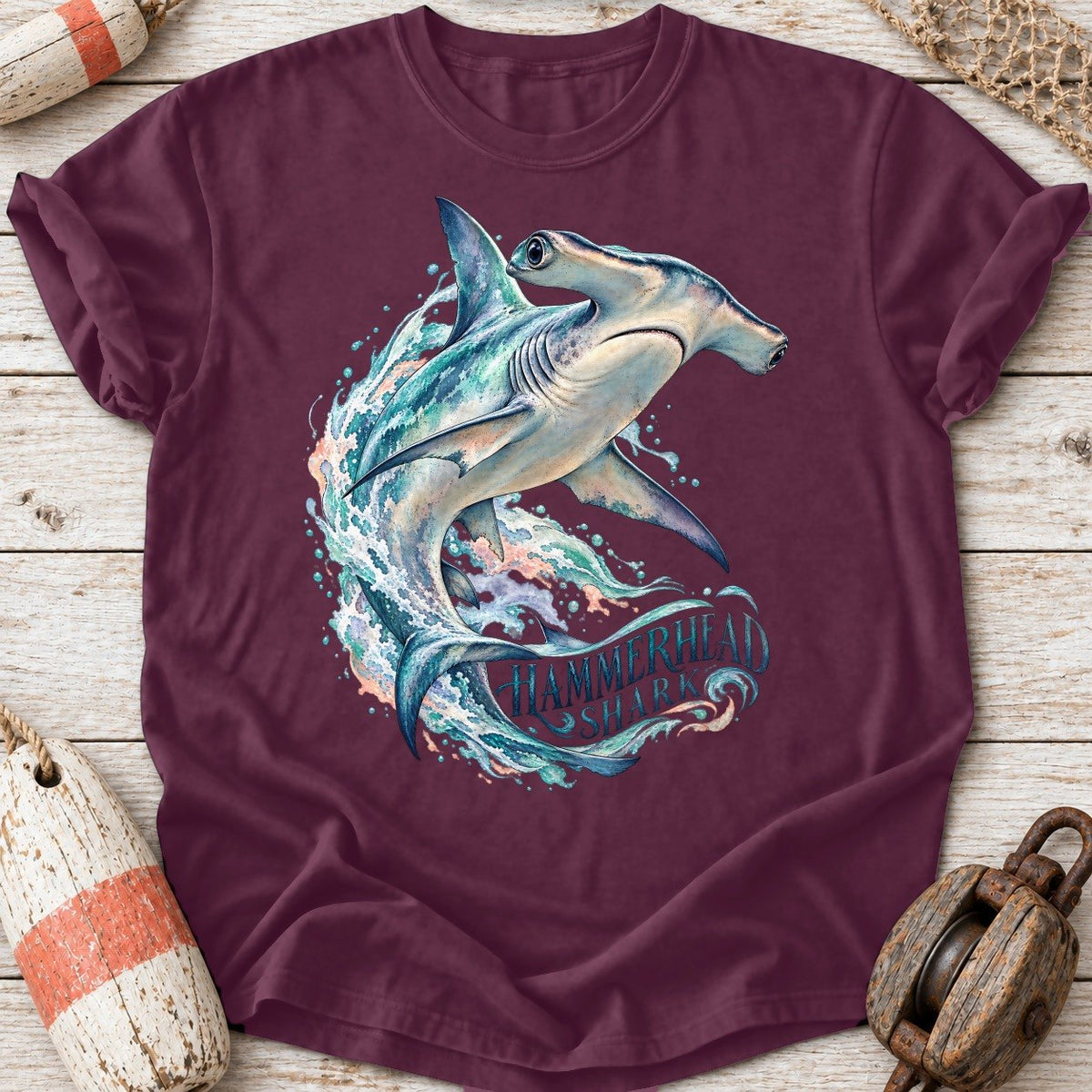 Watercolor Hammerhead