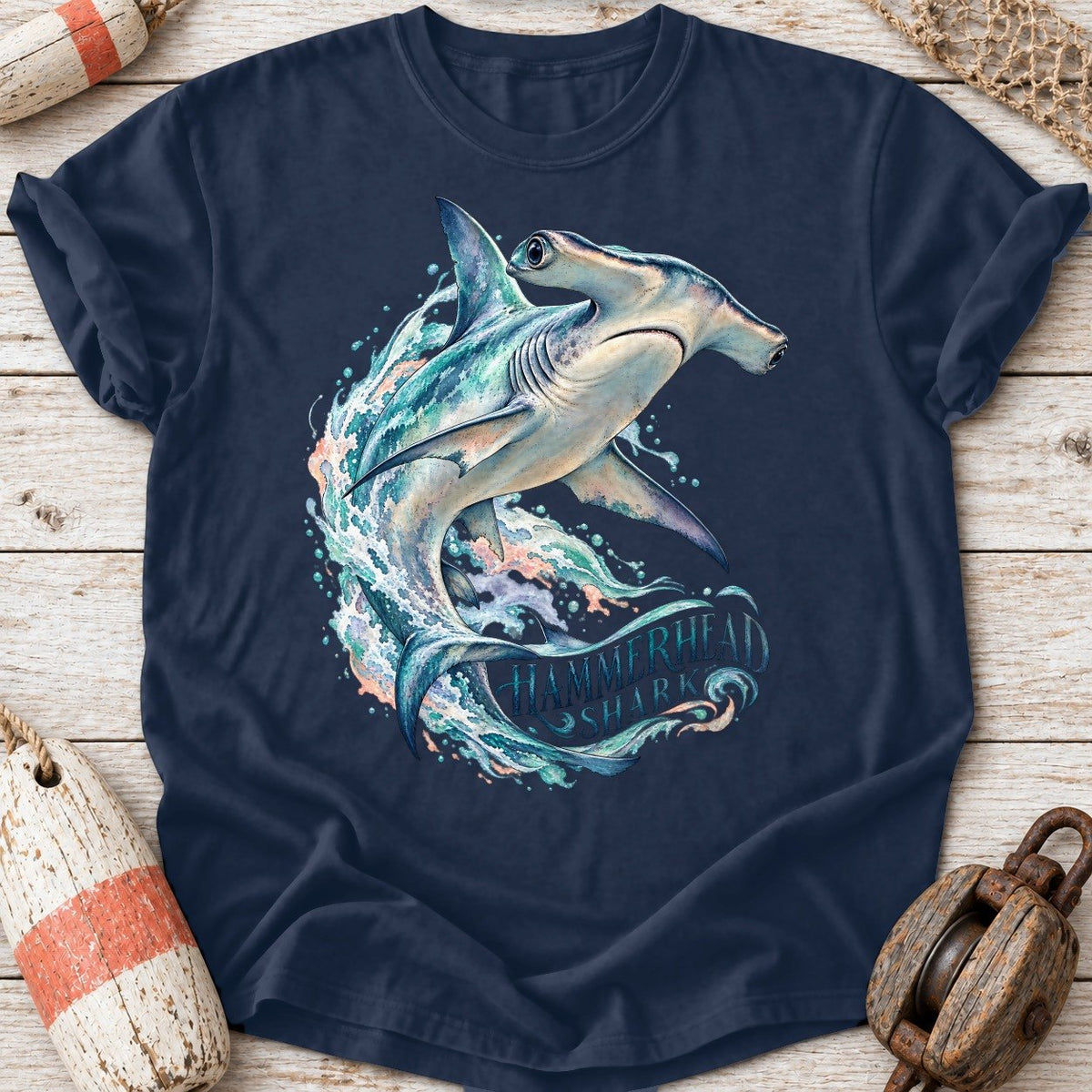 Watercolor Hammerhead