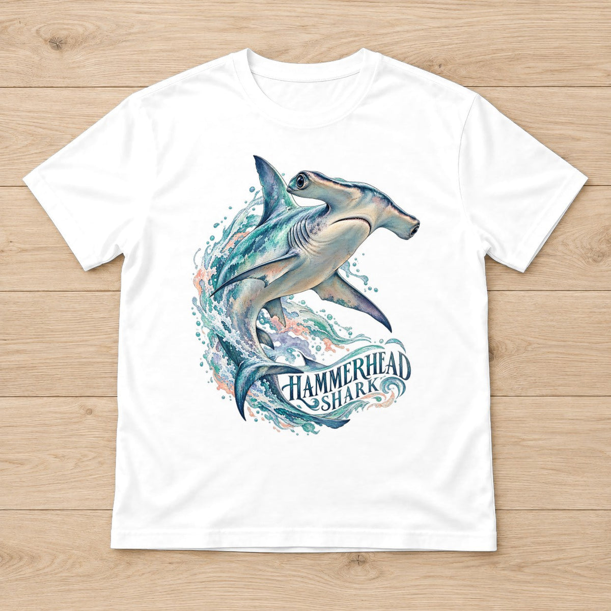 Watercolor Hammerhead