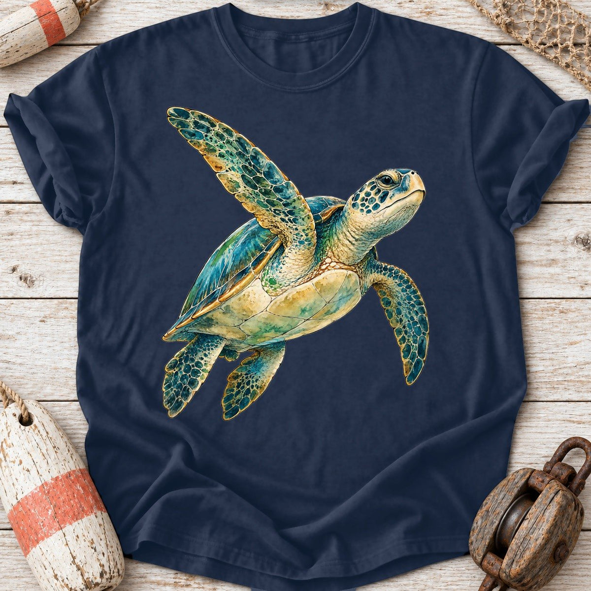 Watercolor Sea Turtle