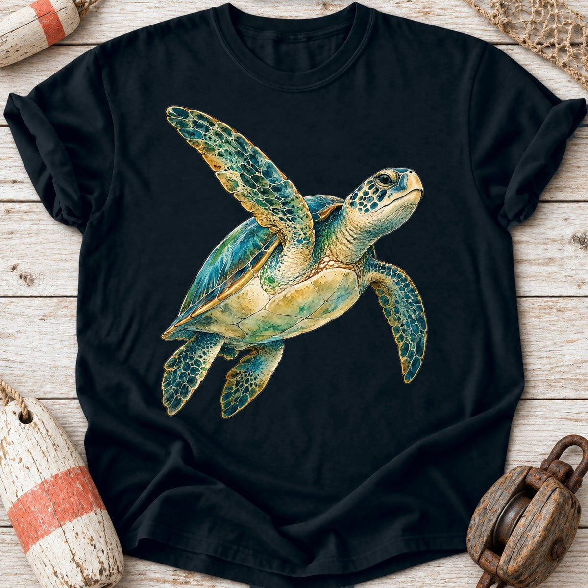 Watercolor Sea Turtle
