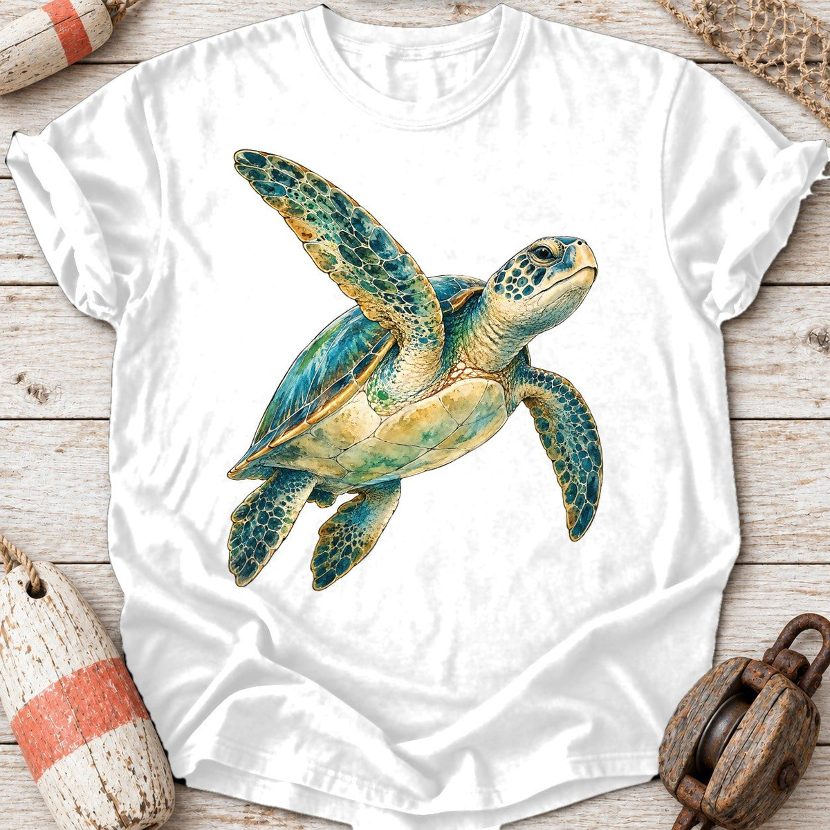 Watercolor Sea Turtle