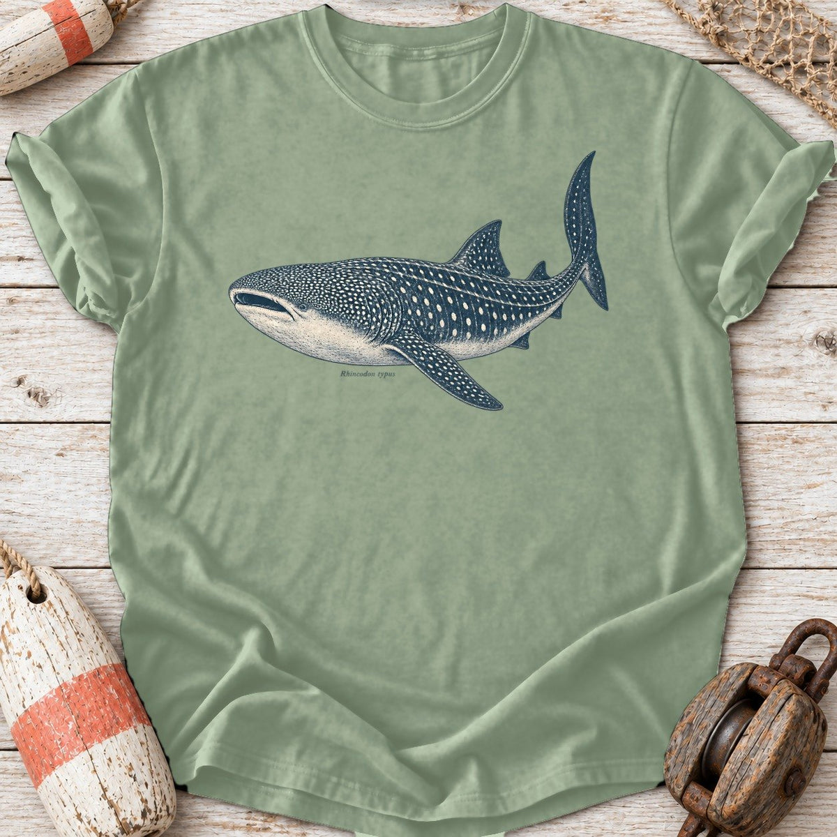 Whale Shark Engraving