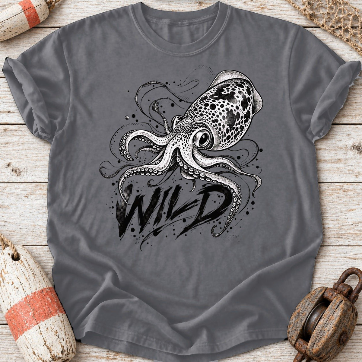 Wild Bobtail Squid