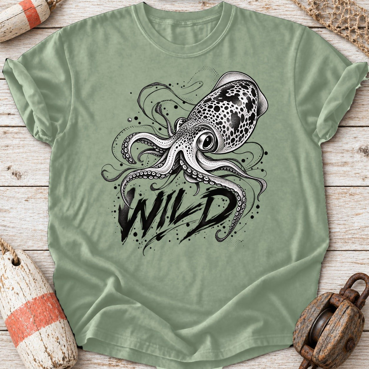 Wild Bobtail Squid