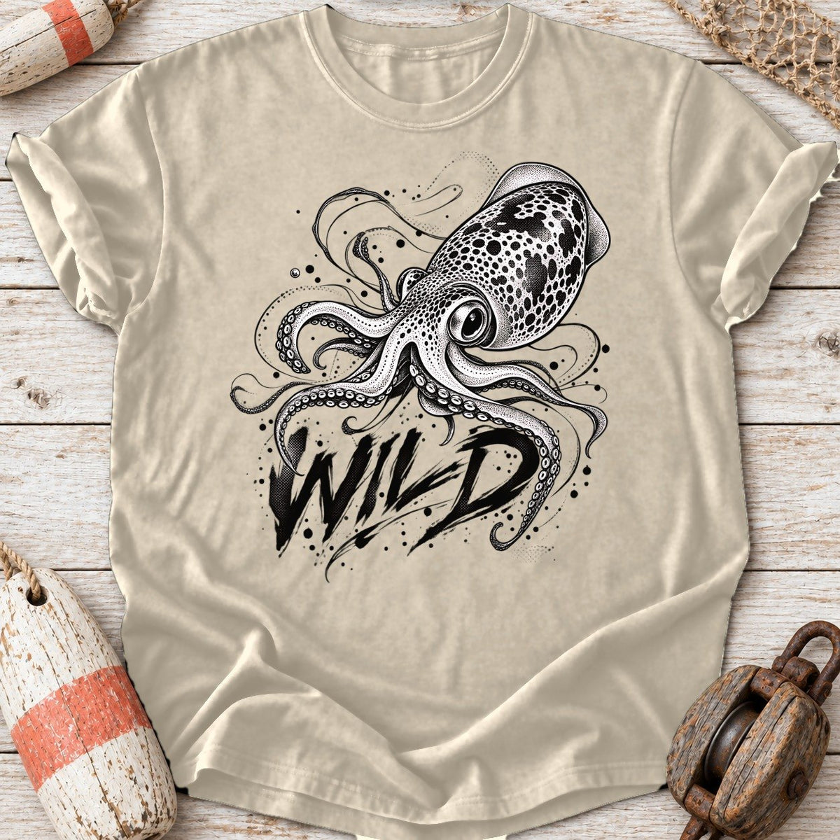 Wild Bobtail Squid