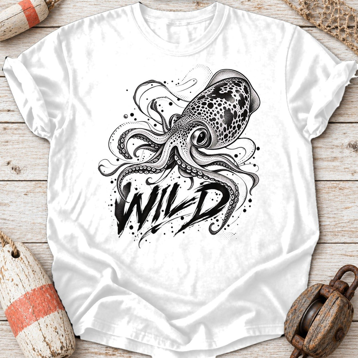 Wild Bobtail Squid